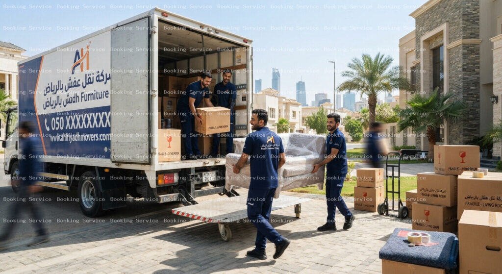 شركة نقل عفش بالرياض: خدمات احترافية لنقل أثاثك بأمان