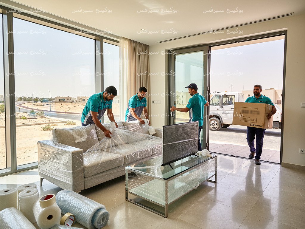 شركة نقل عفش بالرياض: خطوات الحجز والشحن الآمن