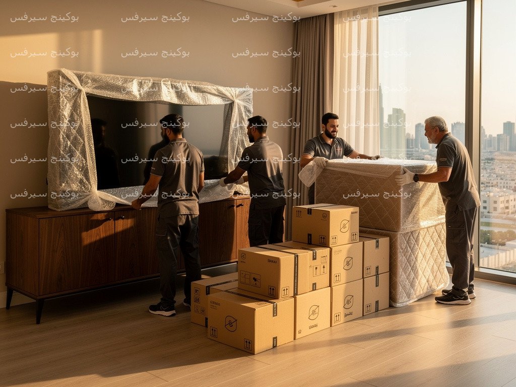 شركة نقل عفش بالرياض: تعاقد مباشر وخدمات فك وتغليف احترافية