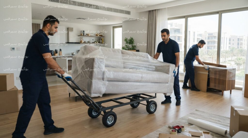 شركة نقل عفش بالرياض: احترافية في التغليف والفك والتركيب