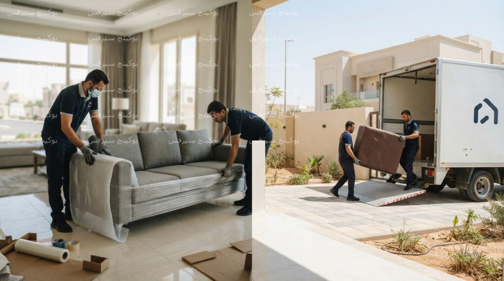 شركة نقل عفش بالرياض: عقود تأمين وحلول انتقال سريعة