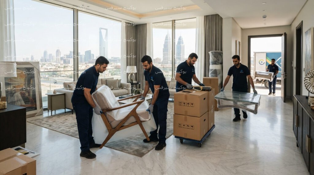 شركة نقل عفش بالرياض: ضمانات احترافية لسلامة ممتلكاتك